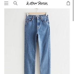 & Other Stories Favorite Cut Jeans